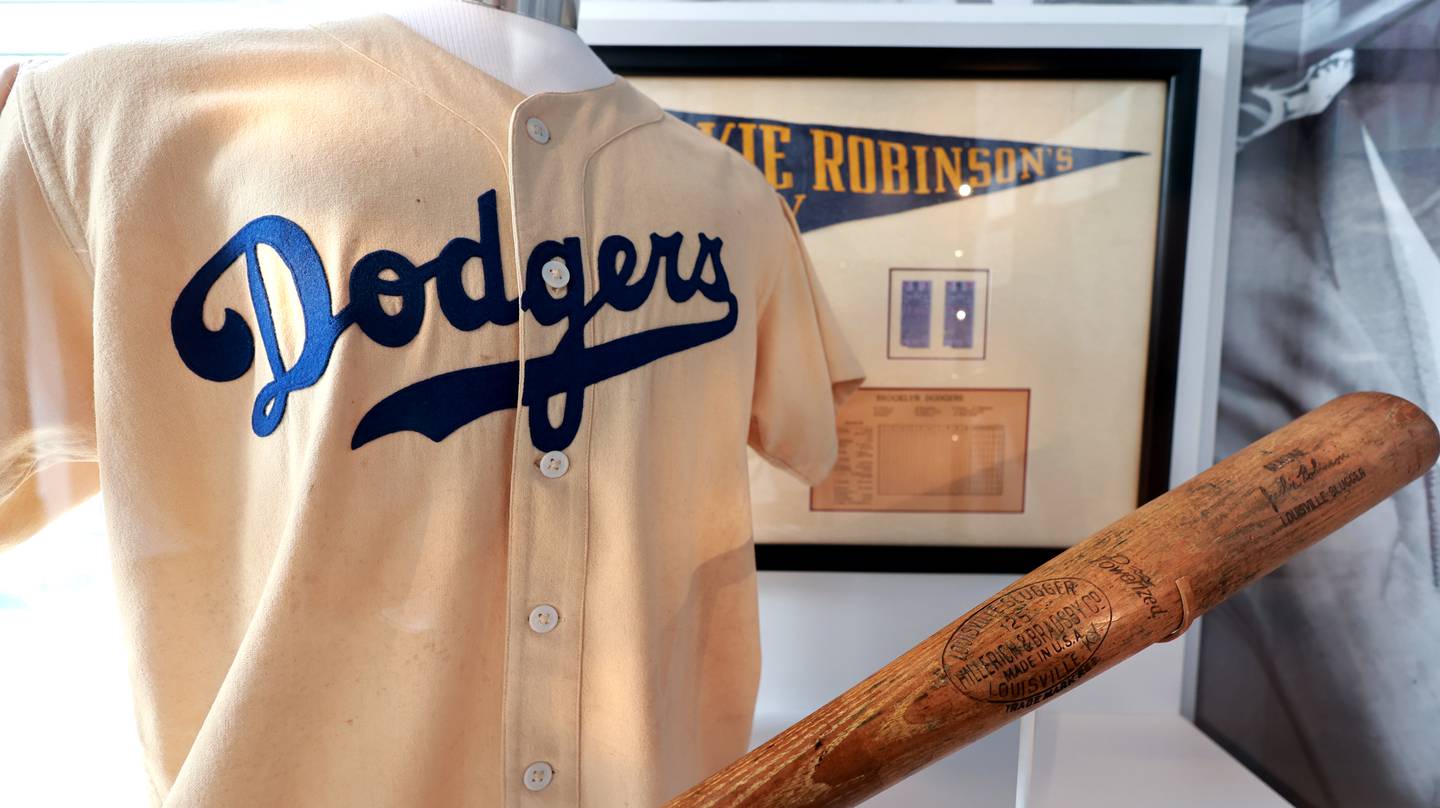 Interior details of the new Jackie Robinson Museum, New York City’s first museum dedicated largely to the civil rights movement and the legacies of Jackie Robinson and his widow, Rachel. (Luiz C. Ribeiro/for New York Daily News)