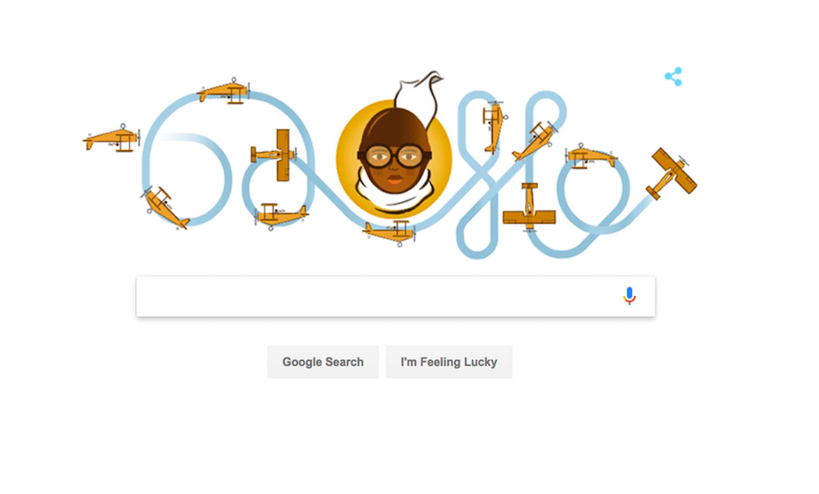 You are currently viewing Google Doodle Celebrates The Legacy Of Pioneering Aviator Bessie Coleman