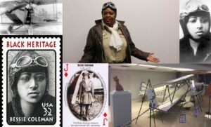 Read more about the article Famed Black Aviator Bessie Coleman Is Subject Of Dinner Talk At International Women’s Air & Space Museum