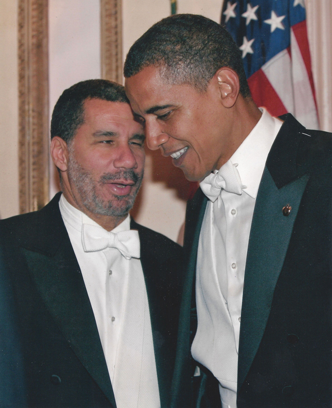 David Paterson & Barrack Obama