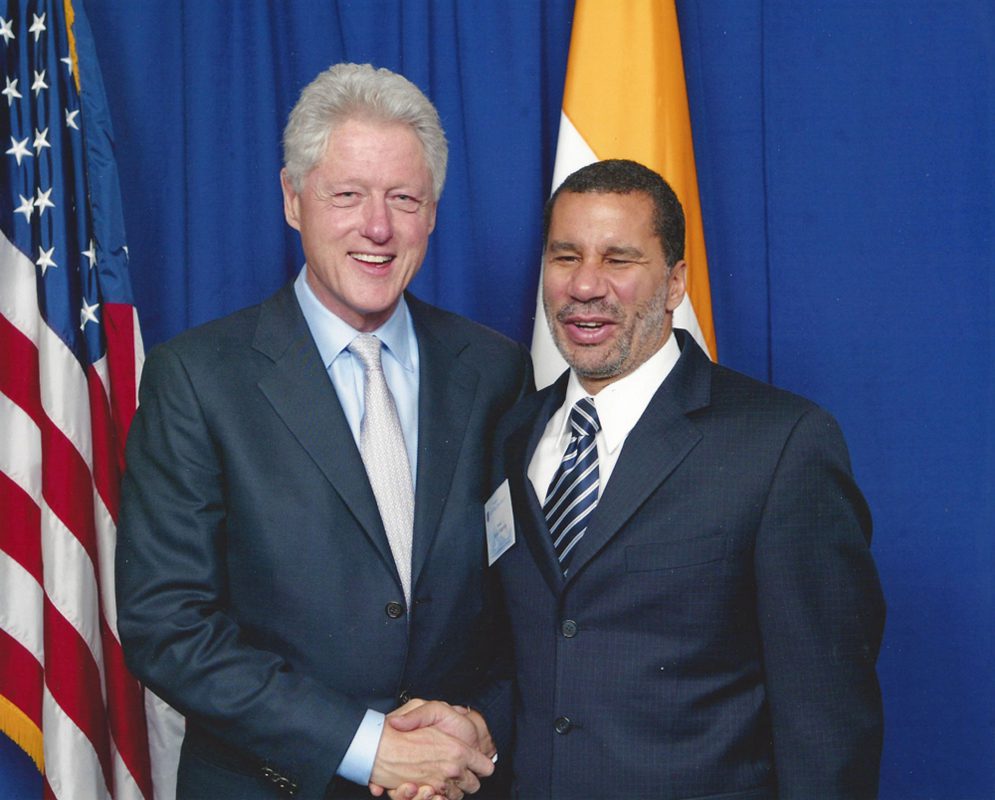 David Paterson & Bill Clinton