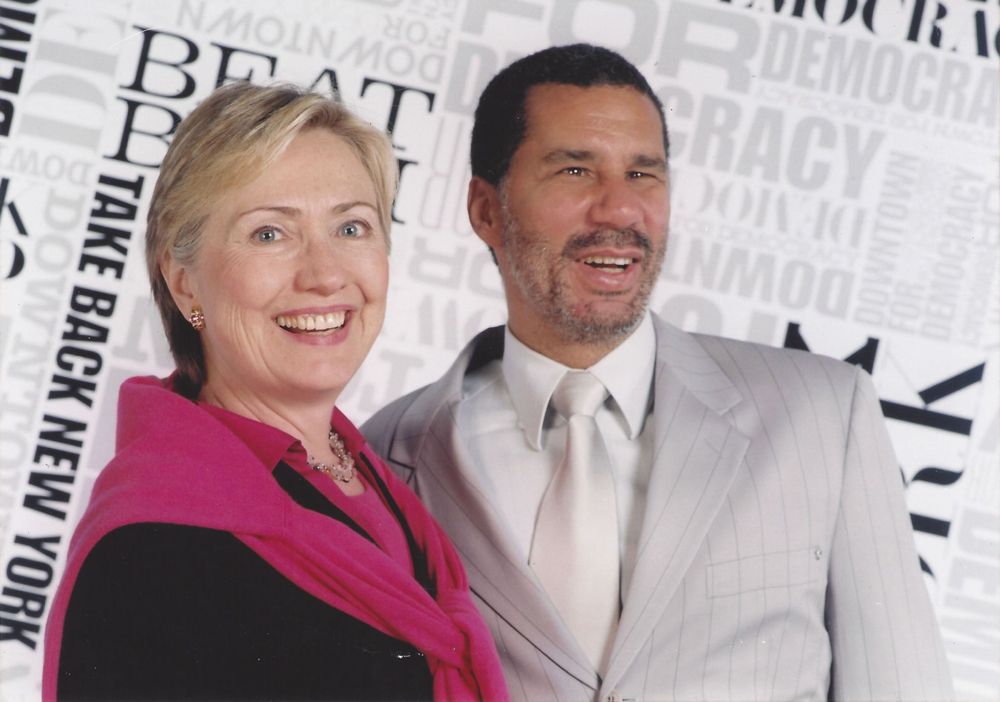 David Paterson & Hillary Clinton
