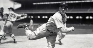 Read more about the article Bob Feller Pitches at the Baseball Hall of Fame Classic