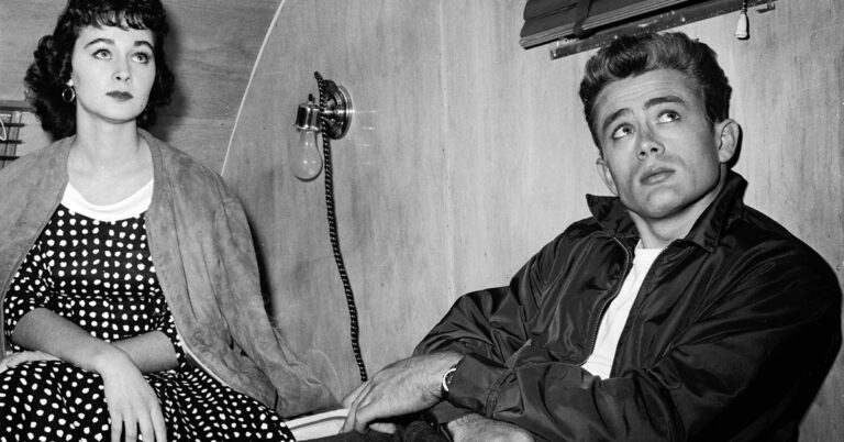 James Dean and Marlon Brando