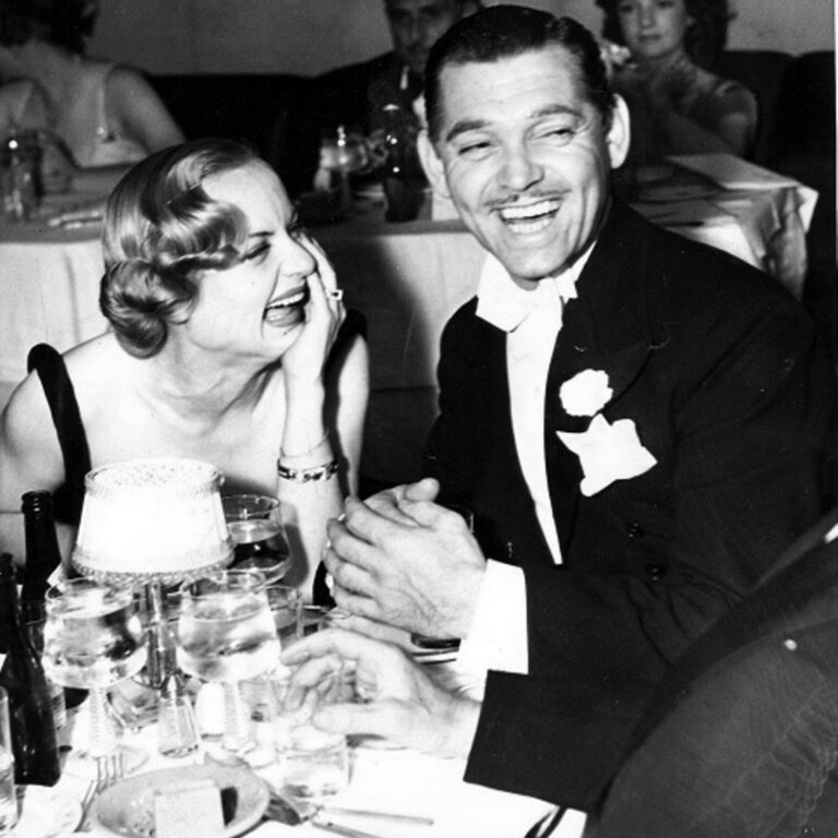 Clark Gable & Bette Davis