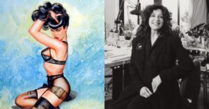 Read more about the article Bettie Page & pin-up artist Olivia De Berardinis