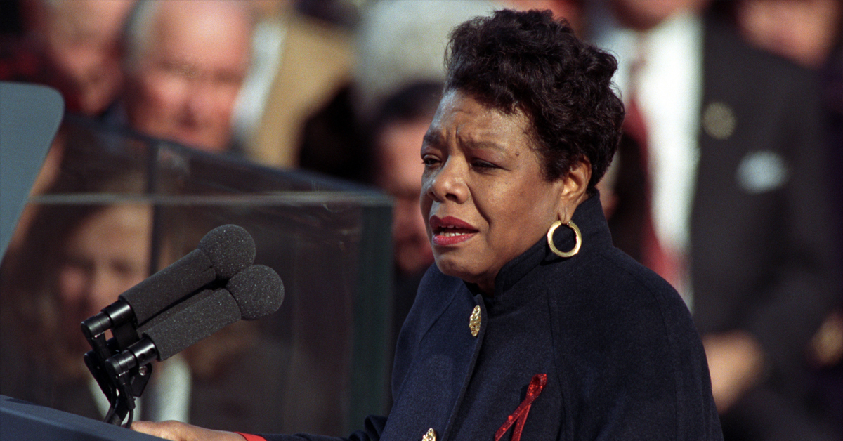 You are currently viewing Dr. Maya Angelou reciting her poem at President Bill Clinton’s inauguration