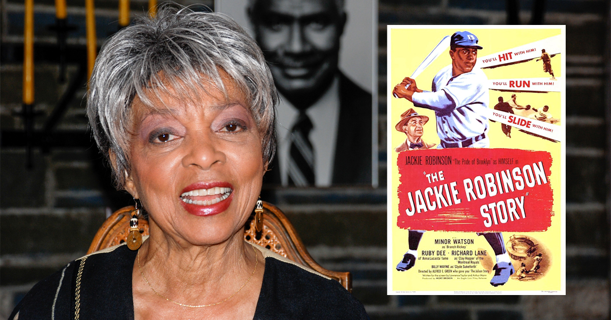 You are currently viewing Ruby Dee in It’s Good To Be Alive and The Jackie Robinson Story