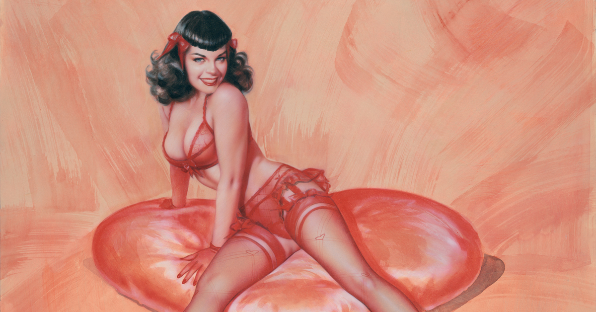 Read more about the article Bettie Page re-imagined by Olivia De Berardinis